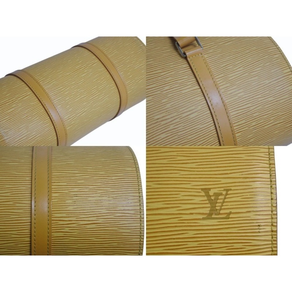 Louis Vuitton Soufflot Handbag Epi Yellow Leather - Picture 6 of 8